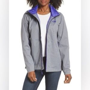 The North Face Resolve Plus Waterproof Jacket‎ Gray Hooded Women’s Medium